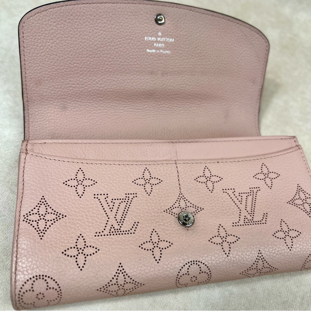 Louis Vuitton Pink Empreinte Leather Wallet - Picture 9 of 15